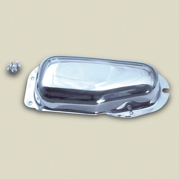 WIPER COVER, STAINLESS, 68-75 CJ