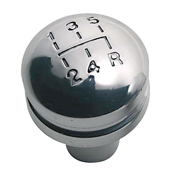 BILLET SHIFT KNOB WITH 5-SPEED SHIFT PATTERN, MOST 97-06 WRANGLER AND SOME 94-95 MODELS
