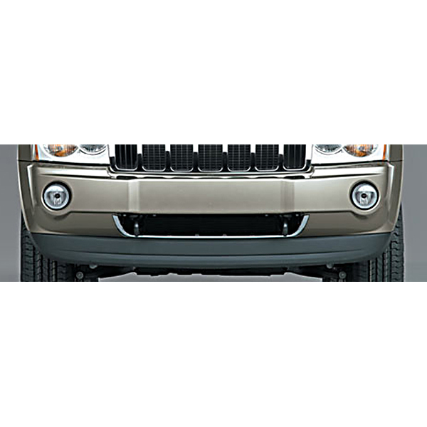 BUMPER COVER FRONT 05-06 WK WITH CHROME INSERT EXC SRT-8