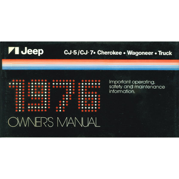 OWNERS MANUAL 76