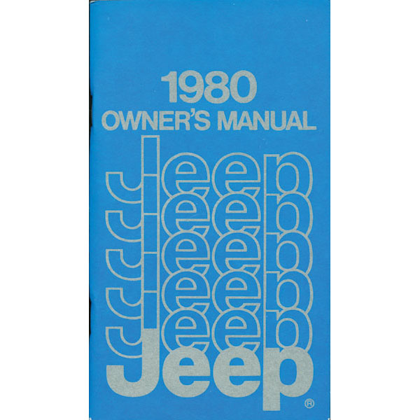 OWNERS MANUAL 80