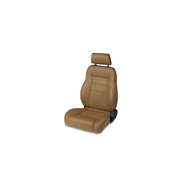 TRAILMAX II PRO RECLINING FRONT SEAT HIGH BACK VINYL PERMINM BUCKETT DRIVE SIDE SPICE CJ 76-06