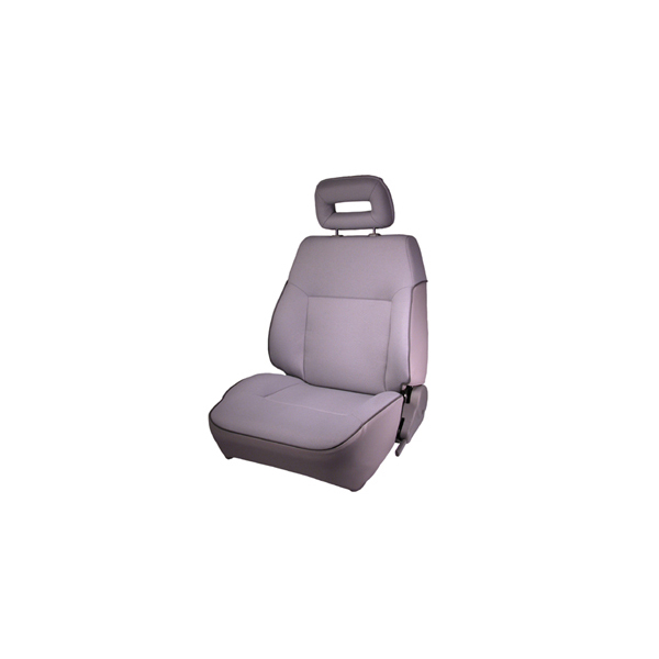 FRONT SEAT, RUGGED RIDGE, FACTORY REPLACEMENT WITH RECLINER, GRAY, ALL SUZUKI SAMURAI, DRIVERS SIDE