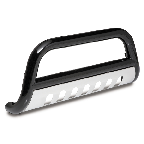 BULL BAR, OUTLAND, 3-INCH BLACK PAINTED STEEL FOR FORD 97-02 EXPEDITION 4WD - (99-02 - 2WD), 97-04 F250LD, 4WD - (99-04 - 2WD), 99-04 F150/250LD 2WD, 01-03 F150 SUPER CREW, 04-07 HERITAGE
