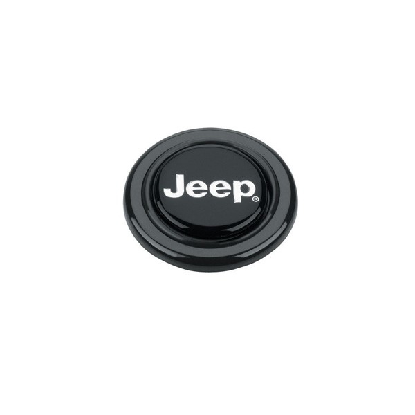 HORN BUTTON BLACK JEEP LOGO FOR GRANT SIGNATURE GT STEERING WHEEL