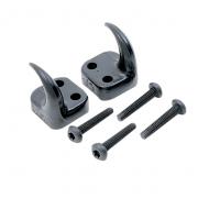 TOW HOOK, 97-06 JEEP WRANGLER, FRONT (PAIR), BLACK
A tow hook is a great addition to any rig and gives a solid anchor point for hooking up cables and chains. Don�t risk damaging your rig by just throwing a hook through any frame hole or suspension mount. Includes mounting hardware. Sold throwing a hook through any frame hole or suspension mount. Includes mounting hardware. Sold as a pair.                        
Replaces: 7786
Made in TAIWAN
UPC: 804314002329
Label: 11236.03 TOW HOOK FRT TJ BLK