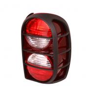 TAIL LIGHT LH 05-07 KJ WITH AIR DAM
Stock replacement lens and housing assembly.                               
Replaces: 5KJ41RXFAB
Made in TAIWAN
UPC: 804314158590
Label: TAIL LIGHT LH KJ W/ DAM 05-07