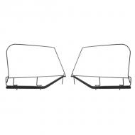 SOFT TOP UPPER DOOR SKIN FRAMES TJ 97-06 PAIR
Upper door skin steel frame for soft top models. This is the frame only. Sold as a pair.                              
Replaces: 13703.80
Made in CHINA
UPC: 804314162689
Label: FRAME UPPER DOOR PR TJ 97-06