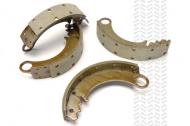 Brand New brake shoes, these will fit the front or rear of the following jeeps:

1941-45 MB 
1945-49 CJ2A 
1948-53 CJ3A  
1953-64 CJ3B