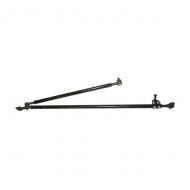 HD TIE ROD / DRAG LINK KIT (FULL LINKAGE), 97-06 WRANGLER, 84-01 CHEROKEE, 93-98 GRAND CHEROKEE (6 CYLINDER ONLY) INCL. 4 TIE ROD ENDS, 2 RODS, STEERING DAMPNER BRACKET.
Beef up your ride with Rugged Ridge steering components. This is a bolt-on solution for preventing bent tie rods from wheeling with larger tires. The tubes are 1-1/4 inch ID steel that is cold rolled, pierced, and drawn through dies to tires. The tubes are 1-1/4 inch ID steel that is cold rolled, pierced, and drawn through dies to produce a 1/4 in. wall thickness. This is true DOM tubing with NO seams OR welds to fail. Heavy duty 7/8 inch rod ends feature standard tapered ends to fit stock knuckle applications. You get one ton strength without any modifications to your steering knuckles. Will not work with Right Hand Drive vehicles.                  
Replaces: 18050.82
Made in TAIWAN
UPC: 804314123789
Label: STEERING LINK FULL KIT HD TXZ