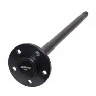This 27 spline rear left axle shaft fits Dana 35 axles in 03-06 Jeep Wrangler with disc brakes and ABS. 29.75" long.

Color	Black
Weight	22.0000
Dims	l: 7 w: 8 h: 33


