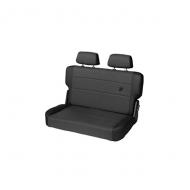 TRAILMAX II FOLD AND TUMBLE REAR BENCH SEAT FABRIC BLACK DENIM CJ 55-95Replaces: 39441-15Made in 0UPC: 804314173760Label: SEATTMII RR BNCH BKDM CJ 55-95