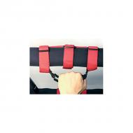 UTV ULTIMATE GRAB HANDLE PAIR REDPut easy to use Grab Handles wherever you need them. Constructed of tough nylon webbing with a molded sure-grip handle. Ultimate Sport grab handles fit all roll bars and 1�- 3� roll cages with or without padding. Sold as a pair. handles fit all roll bars and 1�- 3� roll cages with or without padding. Sold as a pair.                         Replaces: 63505.03Made in TAIWANUPC: 804314146054Label: ATV ULTIMATE GRAB HANDL PR RED