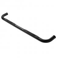 TUBE STEPS, OUTLAND, 3-INCH ROUND BLACK PAINTED FOR CHEVY/GMC 88-98 CK EXTENDED CABOutland painted steel Tube Steps feature special E-coated, .07-inch wall steel that is -thick source- powder coat painted for a tough chip resistant finish. The special E-coat under coating provides double rust protection as it bonds to the resistant finish. The special E-coat under coating provides double rust protection as it bonds to the metal creating a protective layer found no where else. All Outland Tube steps feature no drill installation (except 76-06 Jeep models) for ease of installation and a truly custom fit. All Tube Step Installation brackets are constructed of durable 3/8-inch-1/4-inch powder coat painted steel for long life and years of bounce free use. Each Tube Step feature special UV treated no-slip  step pads with 5 mounting pins. These step pads are installed on a compressed portion of the tube- no exposed metal to rust.             Replaces: 81590.07Made in CHINAUPC: 804314150907Label: SIDE STEP PR 3-INCH BLK GM