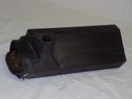 Fresh air intake box for 1976-1977 Jeep CJ. Replaces original air intake box, includes new flap door with control rod.