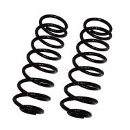 COIL SPRINGS, REAR, PAIR 2.5 INCHThese lift coil springs from SkyJacker are preset and formed from 5160H chromium alloy to ensure a higher tensile strength and longer life. Powdercoated to resist corrosion. These springs will raise the rear of your Jeep approximately Powdercoated to resist corrosion. These springs will raise the rear of your Jeep approximately 2.5-inch. Sold as a pair.                        Replaces: SJ-JK25RMade in USAUPC: 804314080945Label: COIL SPRINGS, REAR, PR 2.5in