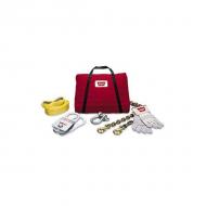 ACCESSORY KIT WARN WINCH
Designed for winch capacities to 9.5ti with 5/16-inch (8mm) wire rope. Kit includes: 10� of 5/16-inch (3m of 8mm) grade 7 chocker chain with hooks; 1 Clevis/D-schakle 3/4-inch (20mm) pin diameter; 19,000lbs/8618kgs maximum capacity hooks; 1 Clevis/D-schakle 3/4-inch (20mm) pin diameter; 19,000lbs/8618kgs maximum capacity snatch block with grease port; 2-inch x 8� (5cm x 2.4m) tree trunk protector rated to 14,400lbs/6351kgs; Red or camouflage Cordura� nylon soft case; and WARN gloves.                     
Replaces: W25300
Made in CHINA
UPC: 804314114206
Label: ACCESSORY KIT WARN WINCH