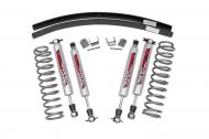  3" Jeep suspension lift kit. Will fit 1984-2001 Jeep midsize Cherokee XJ

Includes: Front coil springs, 4 N3 series shocks, and rear add-a-leafs. The recommended tire size is 31x10.50, and the average install time is 3-4 hours.