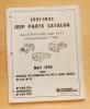 Jeep Parts List 1991-93